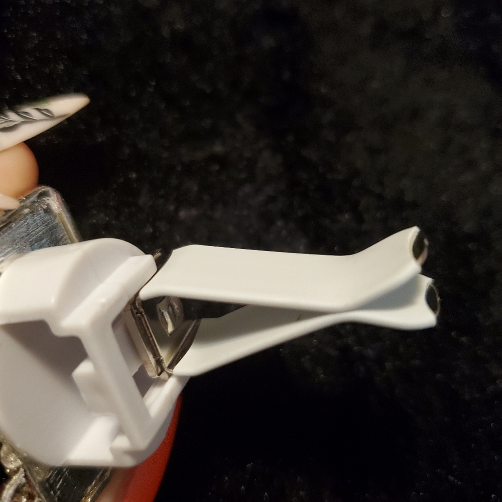🌈 Luxury Bling Car Scent Airfreshener Clip Holder - Silver Toned NEW - Picture 11 of 11